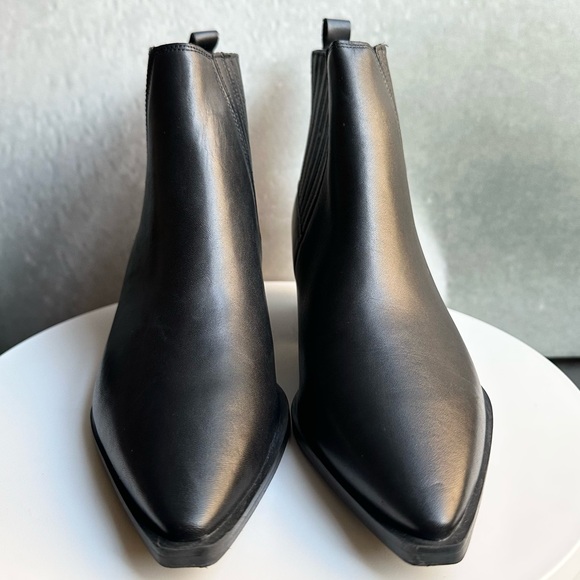 🌸MARC FISHER🌸 Yarita Pointed Toe Bootie Black Size: 5.5 - Picture 7 of 12
